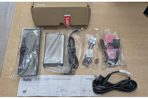НОВА Lenovo ThinkPad Thunderbolt 3 Workstation Dock Gen 2 40AN със зарядно 230W - докинг станции за лаптопи - 21225 НОВА Lenovo ThinkPad Thunderbolt 3 Workstation Dock Gen 2 40AN със зарядно 230W - докинг станции за лаптопи - 21225 - nextbg.com