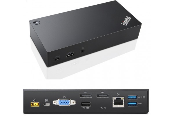 Lenovo ThinkPad USB-C (Type-C) Dock 40A9 - докинг станции за лаптопи - 21021 - nextbg.com