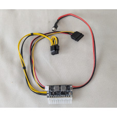 Безшумно мини компютърно захранване 12V-вход, 300W-изход