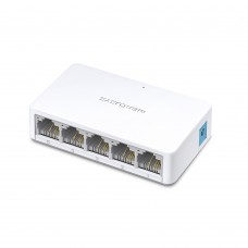 5-портов суич, разклонител, сплитер за LAN кабел Mercusys MS105