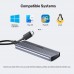 USB Външна кутия за SSD M.2 NVMe 10Gbps USB 3.1 Type-C/A - кабели и преходници - 14219 - nextbg.com