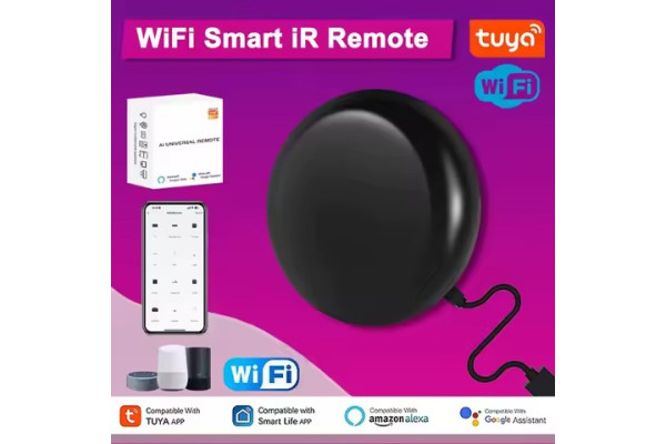 Универсално смарт дистанционно Tuya WiFi Smart IR Remote Control за TV, DVD, климатик, Smart Life- Smart продукти - 16010 Универсално смарт дистанционно Tuya WiFi Smart IR Remote Control за TV, DVD, климатик, Smart Life - Smart продукти - 16010 - nextbg.com