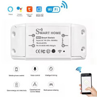 WiFi смарт прекъсвач с дистанционно управление Smart Life / Alexa / Google Home