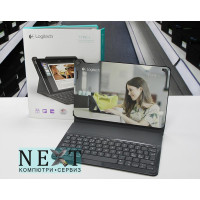 Logitech TYPE+ Black Protective case with integrated keyboard for iPad Air 2 Brand New Open Box