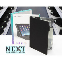 Logitech TYPE+ Black Protective case with integrated keyboard for iPad Air Brand New Open Box