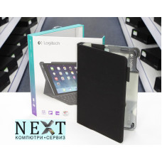 Logitech TYPE+ Black Protective case with integrated keyboard for iPad Air Brand New Open Box