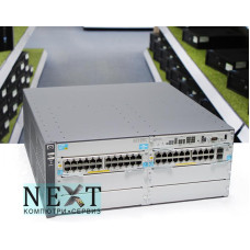 HP 5406-44G-PoE+/2XG-SFP+ v2 zl Switch with Premium Software Brand New Open Box