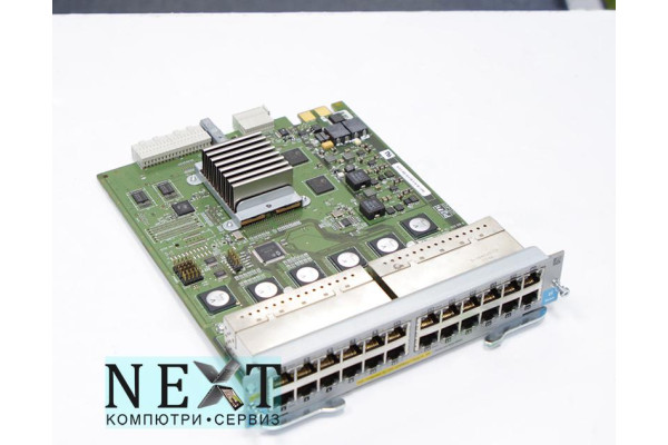 HP ProCurve Switch 24-port 10/100/1000 PoE+ zl Module Brand New Open Box - мрежови устройства - 280126307 - nextbg.com
