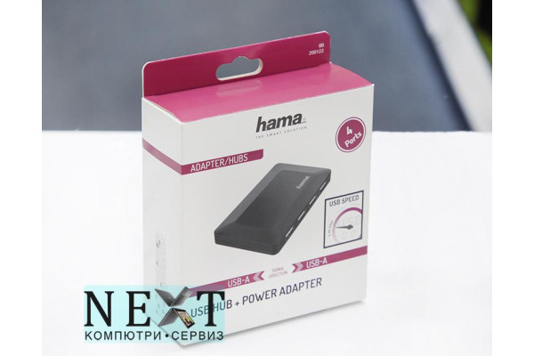 Hama 4-Port USB 2.0 Hub Brand New