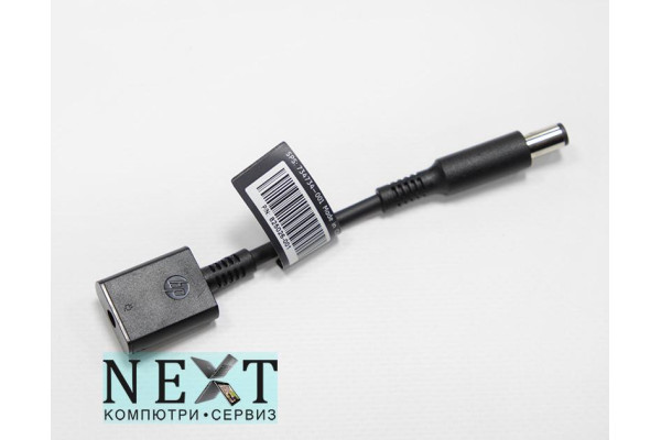 HP DC Power Connector Adapter 4.5 x 3 with blue tip Female to Male 7.4 x 5.0 with ID Dongle Grade A - кабели и преходници - 280111357 - nextbg.com