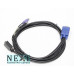 Различни марки KVM VGA Male to VGA with USB + PS/2 Male Cable А клас - кабели и преходници - 280079458 - nextbg.com