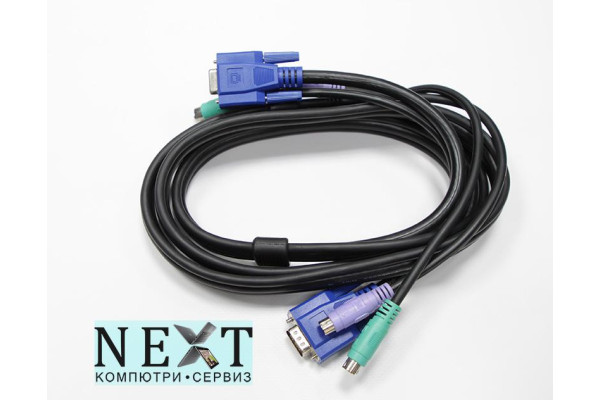 Различни марки KVM VGA with PS/2 Male to VGA Female with PS/2 Male Cable А клас - кабели и преходници - 280079456 Различни марки KVM VGA with PS/2 Male to VGA Female with PS/2 Male Cable А клас - кабели и преходници - 280079456 - nextbg.com