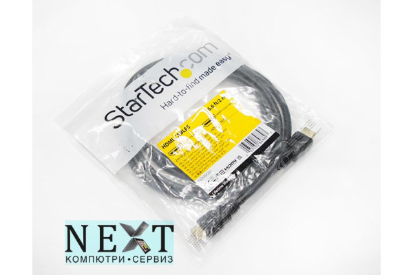 StarTech HDMI Type A (Male) to HDMI Type A (Male) v1.4 Cable Brand New - кабели и преходници - 280130006 - nextbg.com