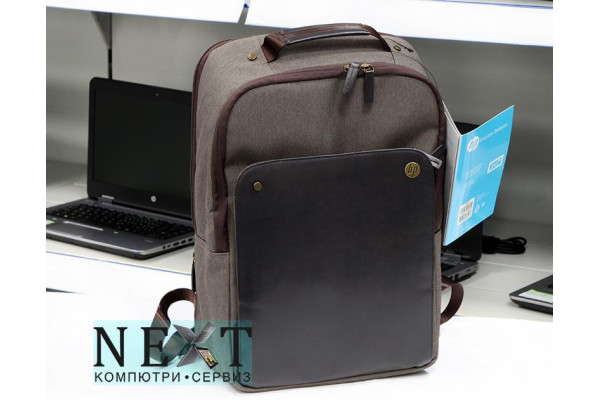 HP Executive Brown Backpack Нов - чанти за лаптопи - 280089833 - nextbg.com