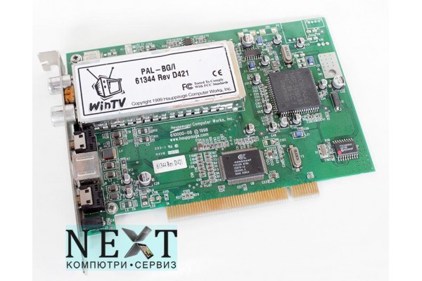 Hauppage WinTV 61344 А клас - PCI контролери за компютри - 280054861 - nextbg.com