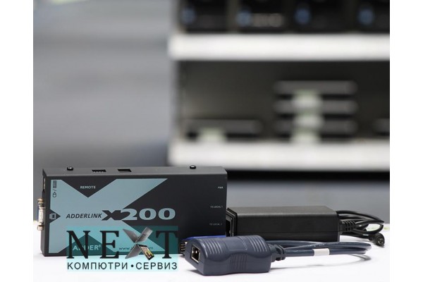 Adder X200 2-port KVM up to 300m А клас - мрежови устройства - 280074806 - nextbg.com