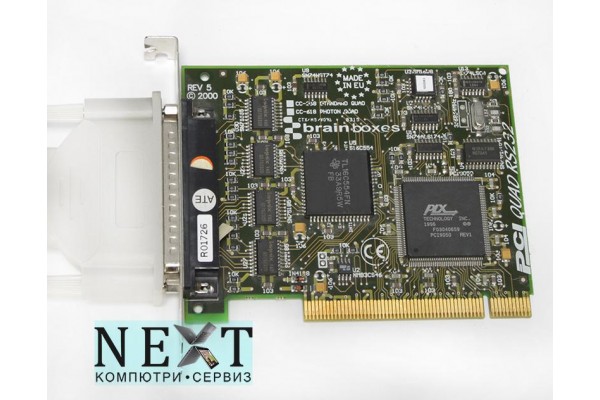 Brainboxes 4 Port RS232 Photon DB9 А клас Brainboxes 4 Port RS232 Photon DB9 А клас