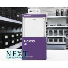 Samsung Galaxy J5 Flip Wallet Cover Нов