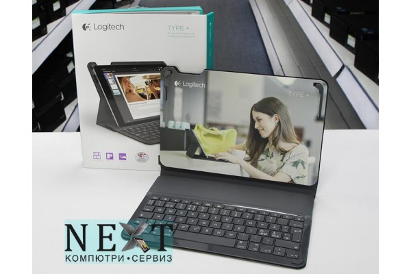 Logitech TYPE+ Black Protective case with integrated keyboard for iPad Air 2 Open Box Brand New - Други - 280080695asset - nextbg.com