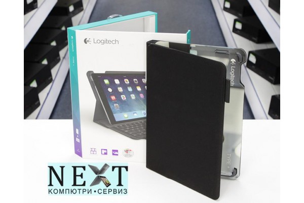 Logitech TYPE+ Black Protective case with integrated keyboard for iPad Air Open Box Brand New - Други - 280066097asset - nextbg.com