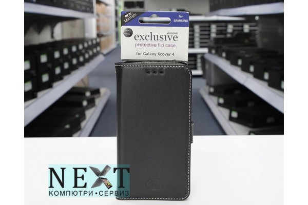 Insmat Samsung Galaxy Xcover 4 Flip Case Black Нов - Други - 280082709asset - nextbg.com