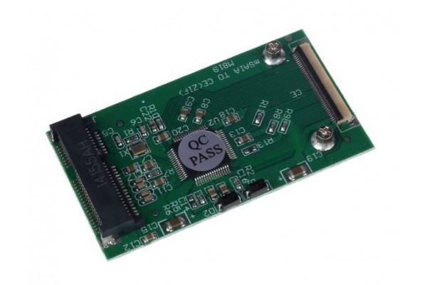 Адаптер mSATA SSD към 40 пинов ZIF/CE - кабели и преходници - 14205 Адаптер mSATA SSD към 40 пинов ZIF/CE - кабели и преходници - 14205 - nextbg.com