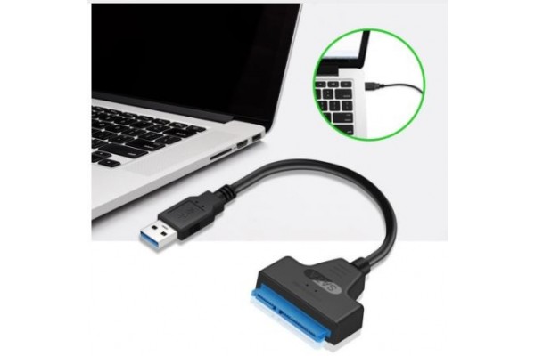 USB 3.0 Кабел за връзка към твърд диск 2.5" SATA HDD / SSD - кабели и преходници - 14302 USB 3.0 Кабел за връзка към твърд диск 2.5" SATA HDD / SSD - кабели и преходници - 14302 - nextbg.com